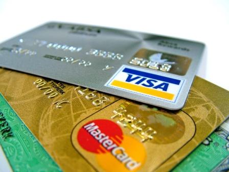 Mastercard och VISA r tv exempel p kreditkort